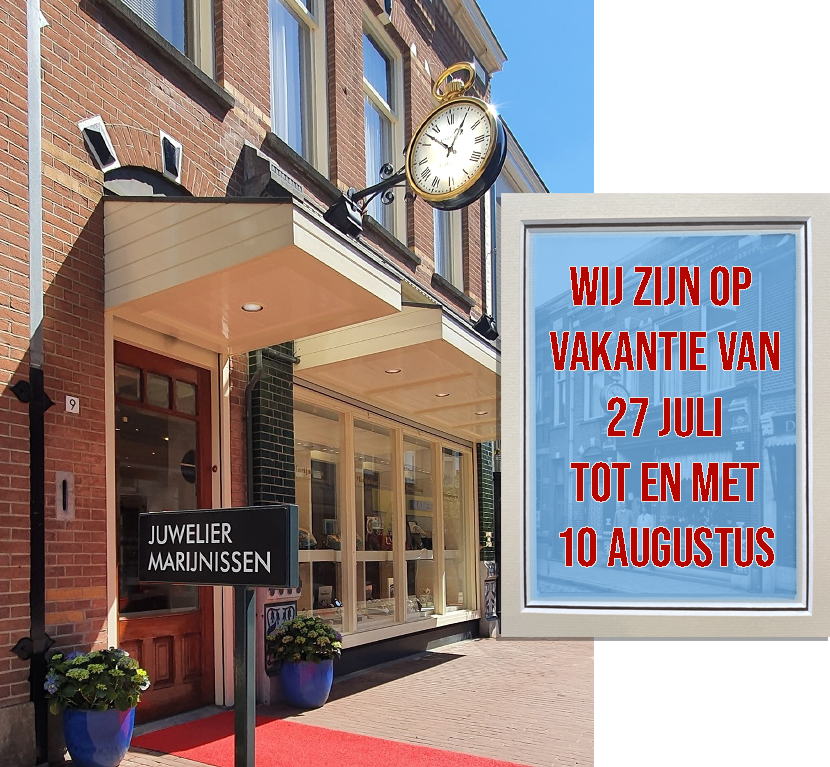 voorkant vakantie website
